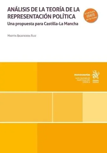 Analisis de la teoria de la representacion politica. una propuesta para castilla